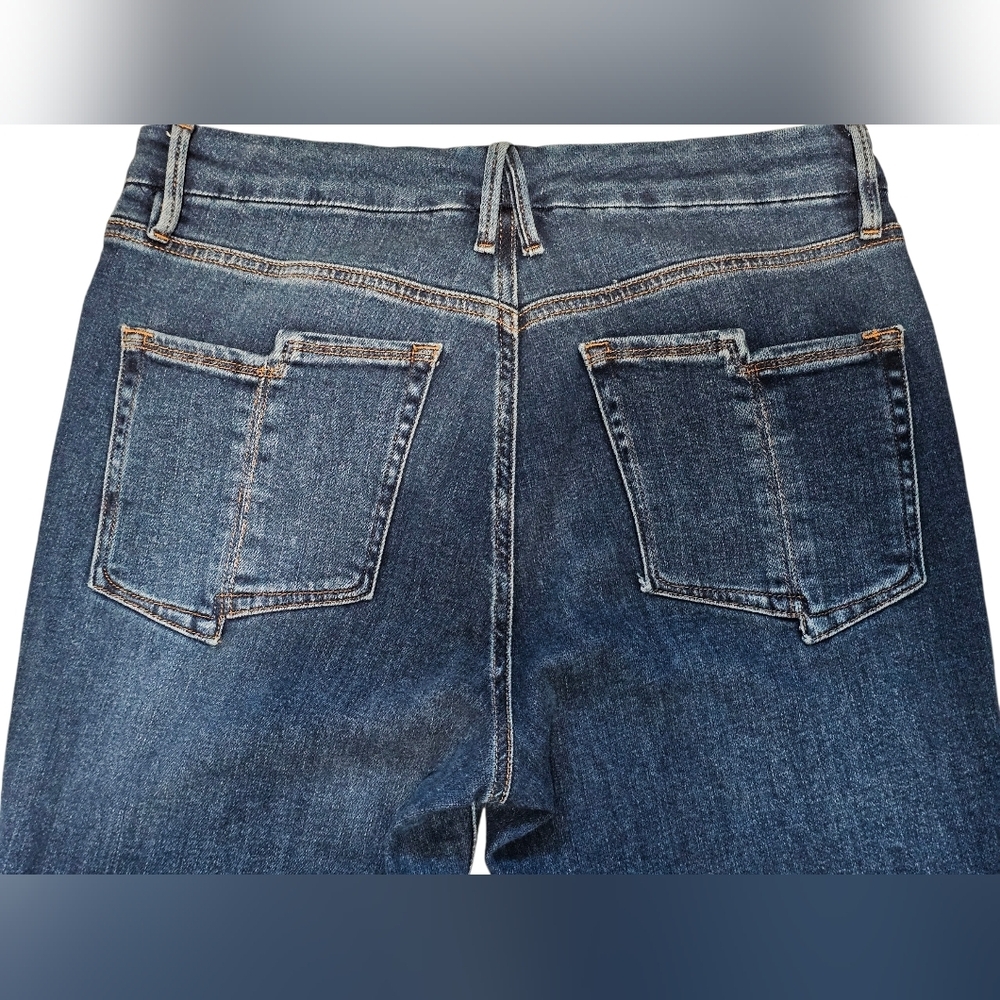 Good American Women's Good Legs Flare Split Pockets Elevated Basic Flare. 12/31 - Picture 7 of 10